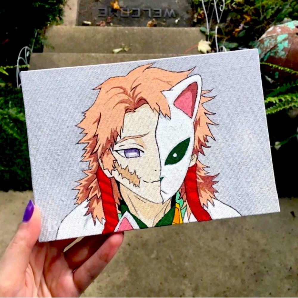 NEW ORIGINAL SABITO DEMON SLAYER ANIME ART PRINT